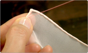 Nerdy sewing tips - rolled hem tutorial – By Hand London