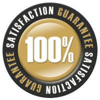 We offer 100% Satisfaction Guarantee