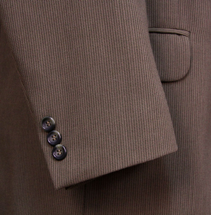 Suit or Jacket Alteration: Shortening Sleeve with Mitered Corner Vent ...